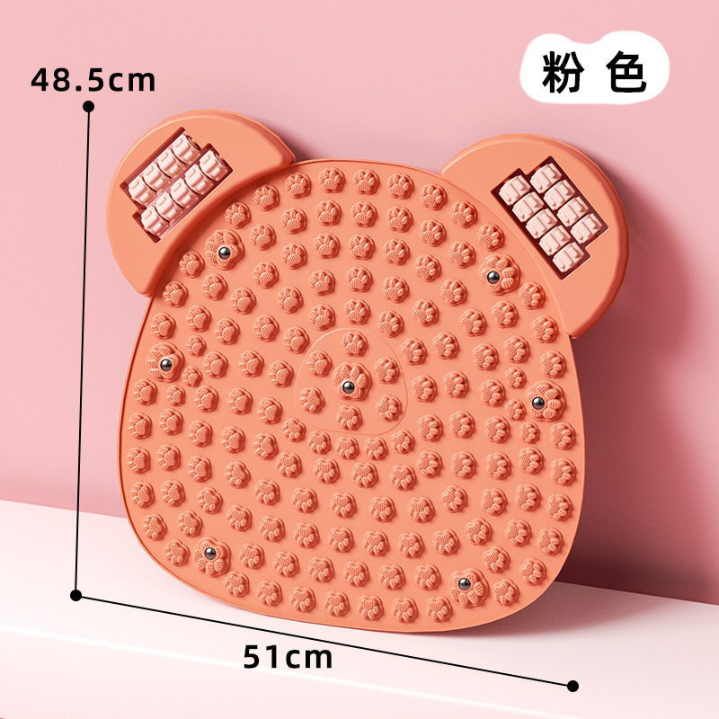 指押さえ板現物卸売り足裏マッサージマット家庭用超痛足裏円形足マット指押さえ板超大型号|undefined