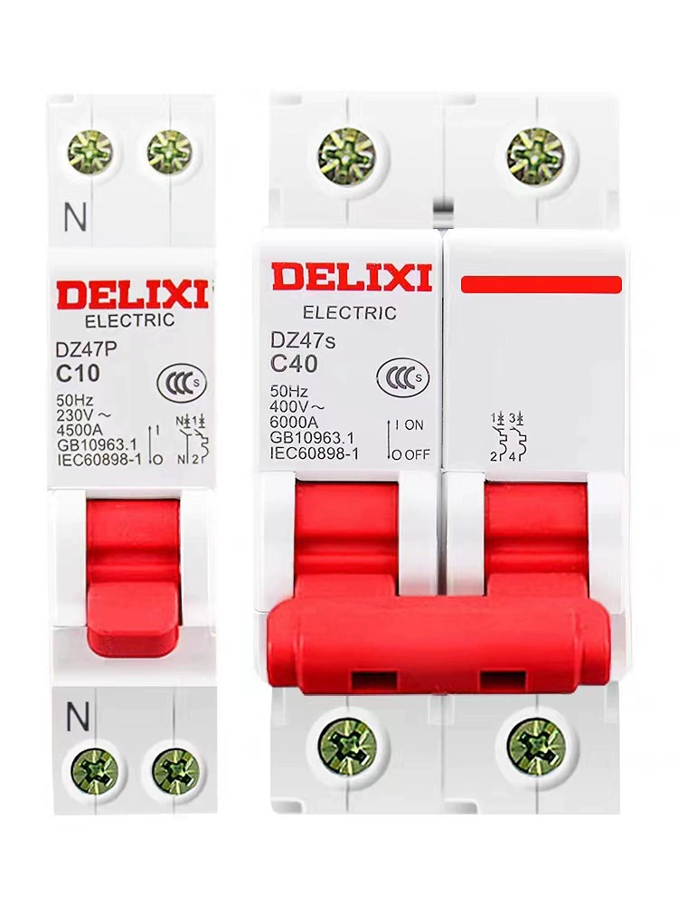 Delixi Air Kwrown Road Display DZ47 Micro 1p3p Home 4P Single Phase 220V 380V Empty 2P 2P