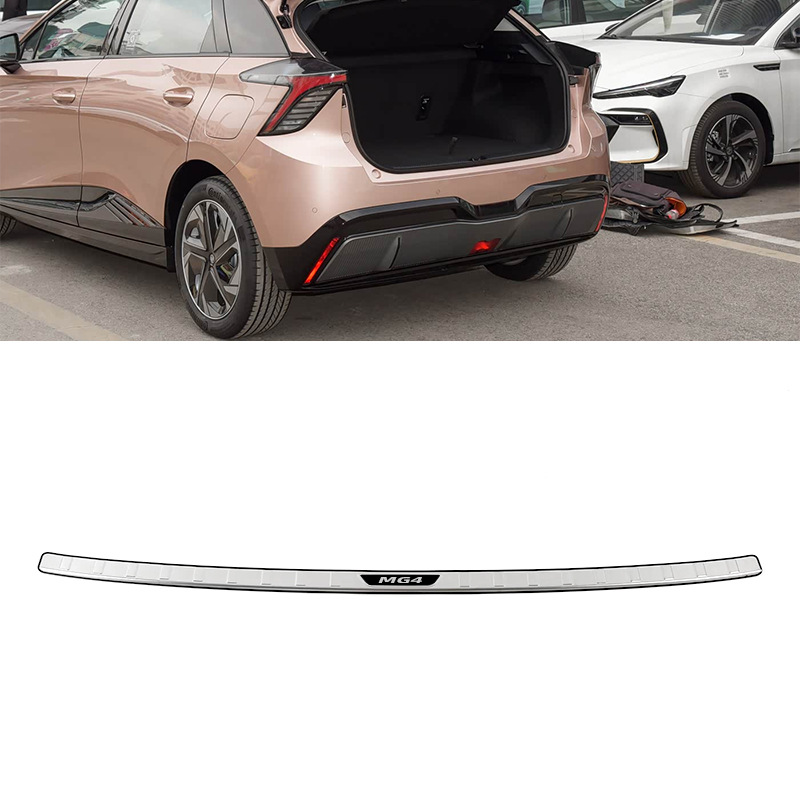 Suitable for 23-25 Mg Mg4 Ev Stainless Steel Door Sill Strips Modified Decorative Strips Welcome Pedal Trunk Rear