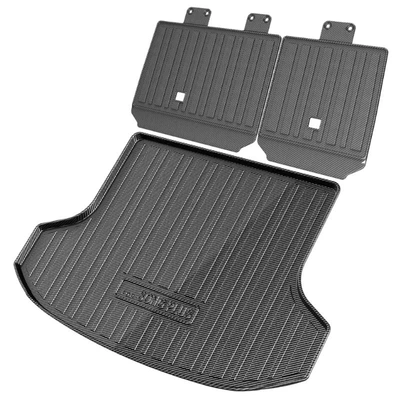 Suitable for Song PLUS Trunk Mat - 2021-2026-song-plus-ev-carbon-fiber-patternsettrunk-mat-thickened-version