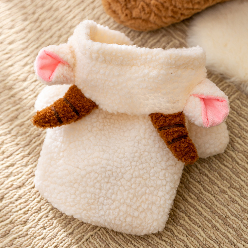 Ropa de perros de invierno encantadora extraña ropa de algodón Teddy Bear Boomerang Schnauzer perros pequeños mascotas calientes