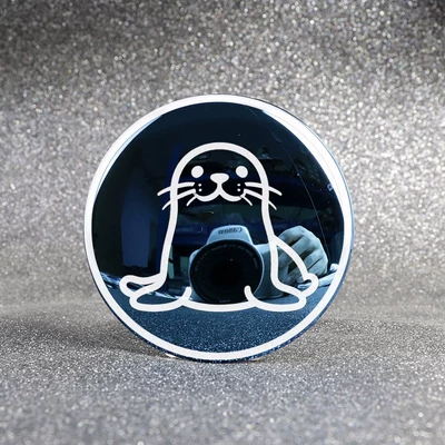 Byd Seal 06 Car Sticker Hub cover - seal-design-mirror-sapphire-blue-4-pieces