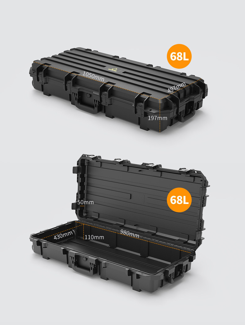 Samboqm Genuine Roof Gear Box, Explosion-Proof Box, Outdoor Three-Proof Box, Car Storage Box