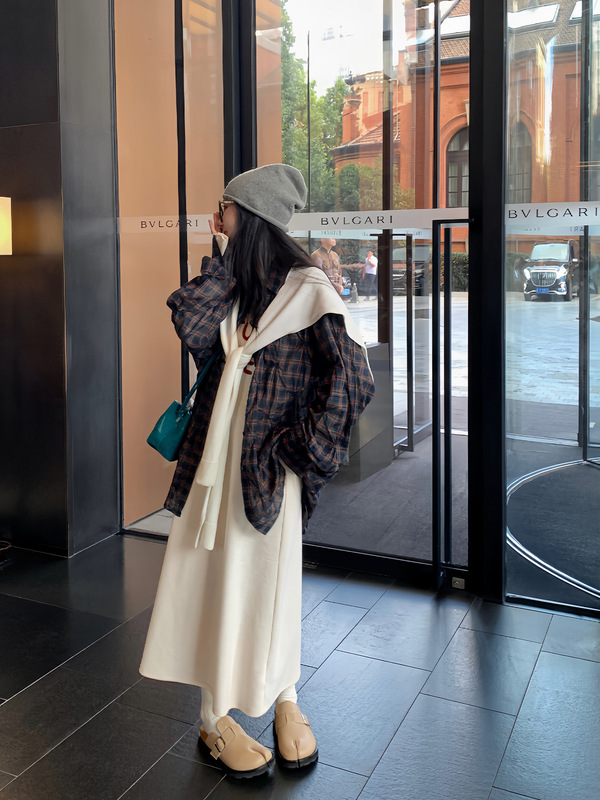 区区欧阳 针织衫披肩女秋季新款外搭开衫飘带小坎肩短款上衣|undefined