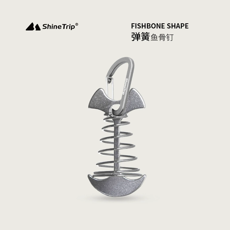 Shanqu аксессуары для навеса для уличной палатки пружина рыбья кость поддон для ногтей алюминиевый сплав ветровая веревка противоскользящая пряжка производители
