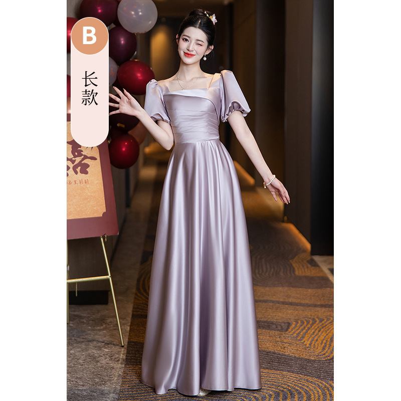 grey purple dress A Line Grey Purple Tulle See Through Long Spring Senior Prom Dress Wit cathyprom
