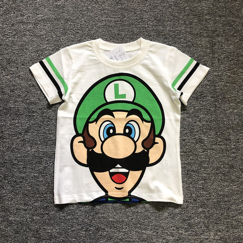 Summer New Children's Short Sleeve Brother-Sister Matching Set with Front and Back Printing, Exports Daily Item