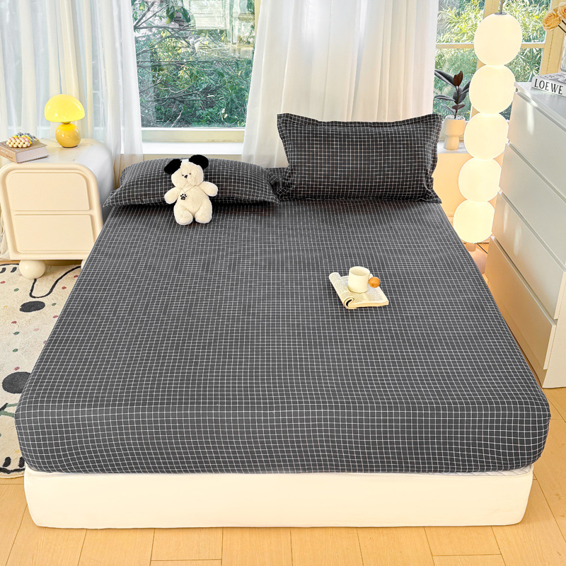 Funda de cama fija Colcha Simmons Cubierta protectora Cubierta de polvo Colchón Cubierta de cama individual Doble individual Sábana de cama antideslizante transfronteriza