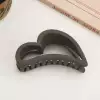 Сердечный перфорированный захват, ~9 см, кофейный