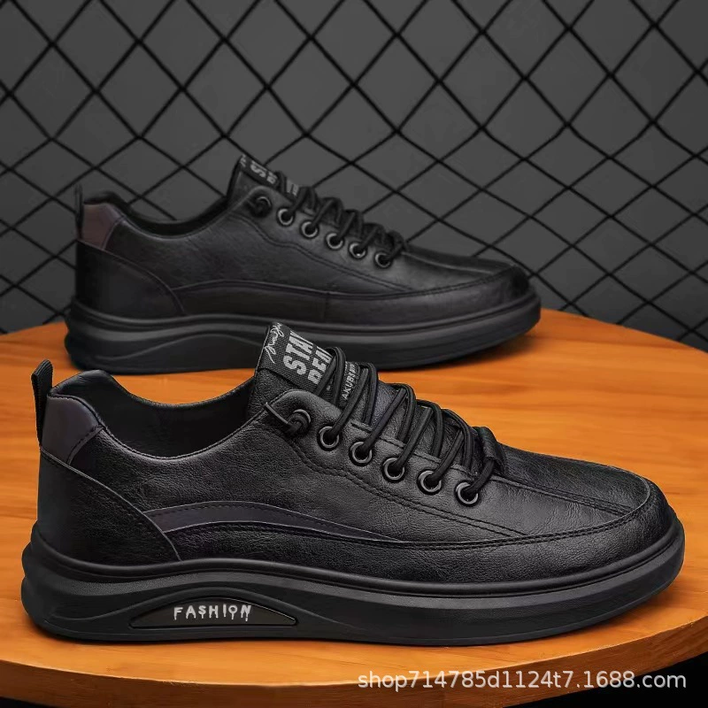 Трансграничная 2025 осень внешняя торговля новая мужская обувь повседневная спортивная доска дышащая мода маленькая белая обувь