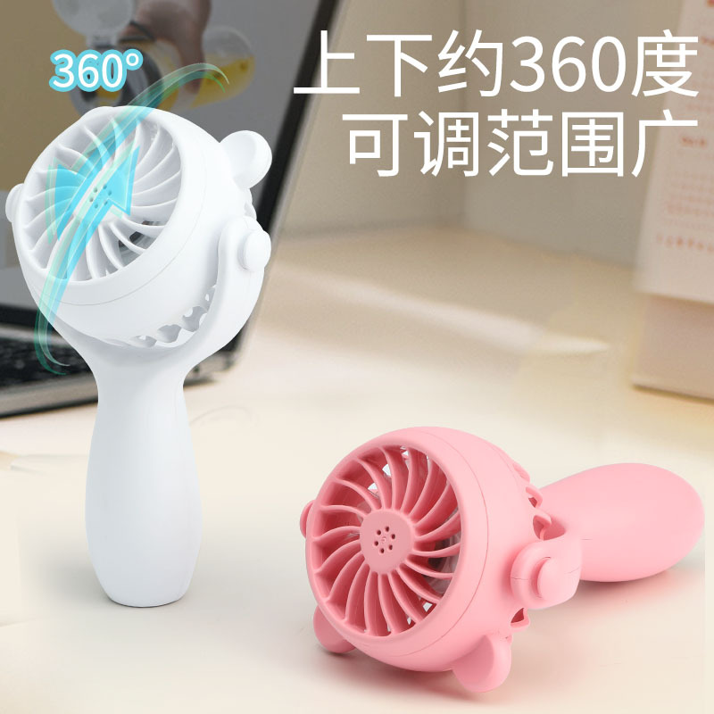 New mini handheld small fan brushless charging silent desktop portable fan gift wholesale portable fan