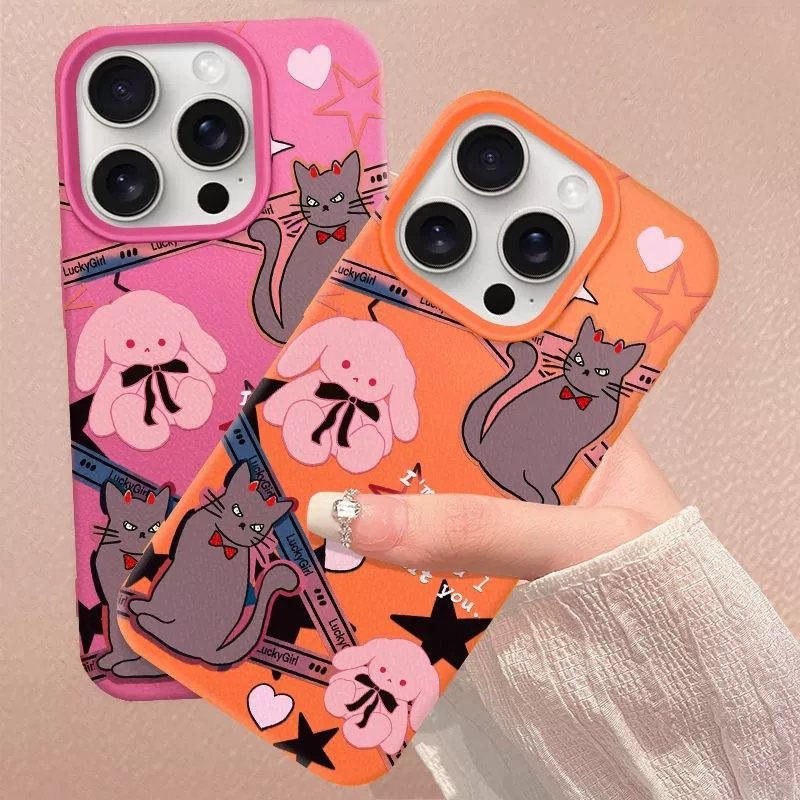 Apple, iPhone16, совместимый iPhone16 Pro, чехол для телефона, с маленькими медведями, 15promax