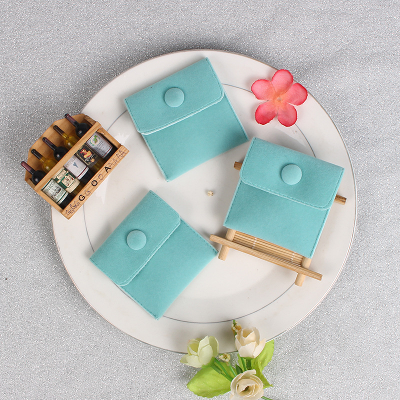 Mode Couleur Unie Chiffon Boucle Sacs D'emballage Bijoux display picture 12