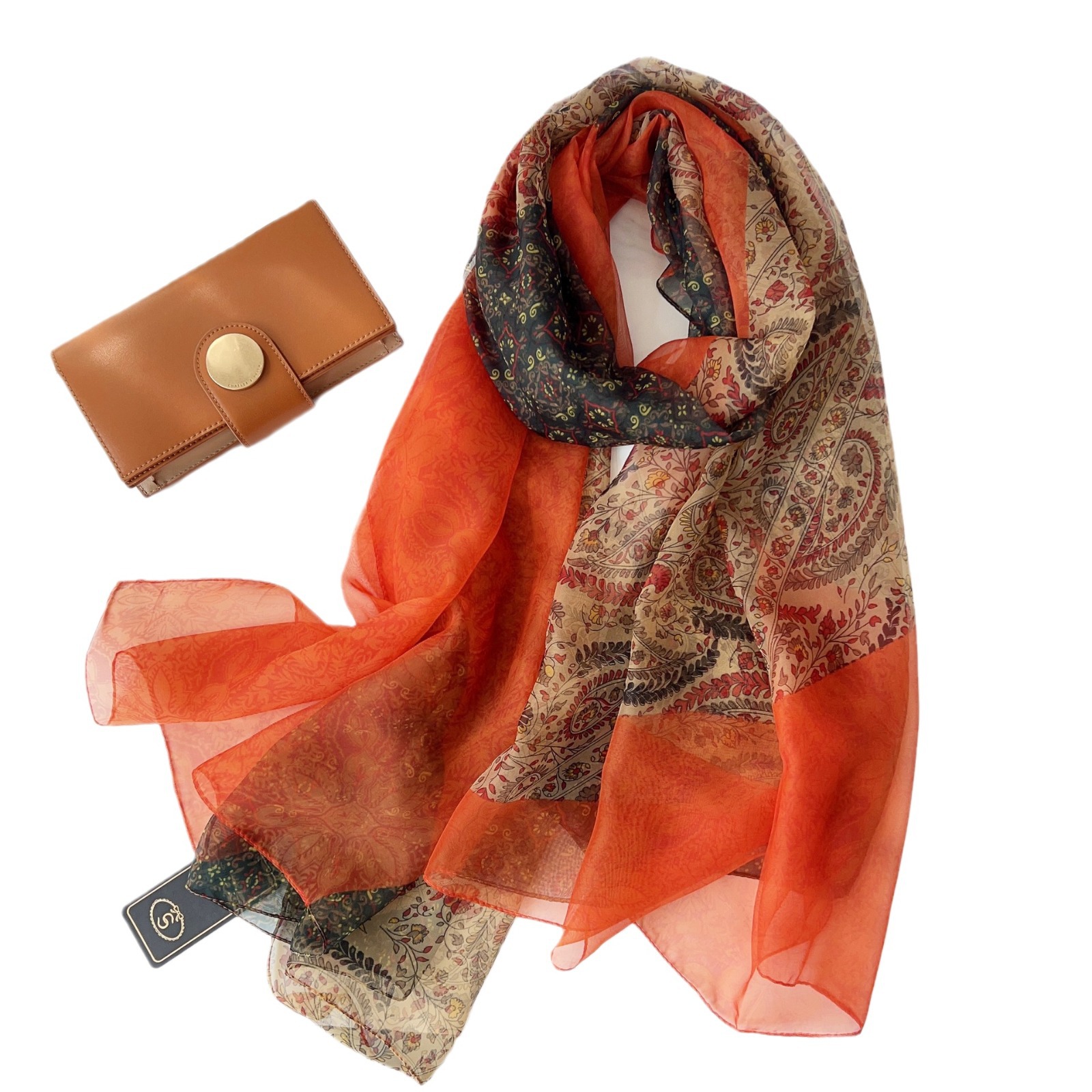 2024 nuevo chal de playa verano dulce decoración bufanda de seda moda femenina todo fósforo protector solar bufanda de gasa grande sombra de viaje