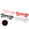 Retro trend brand glasses, cat's eye, Korean style, internet celebrity