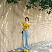 ��ʽ�͹��Sɫб��ӡ������t��Ů�ļ��¿����������@�ݶ̿�����ins