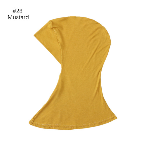 Cross-border Modal Breathable Neck Protector Highly Elastic Multi-Color Base Hat and Head Cover Solid Color Scarf Adjustable