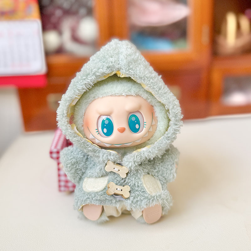 仅衣服] 一/二代La布布衣服挂件拉布布坐坐派对娃衣挂件草莓熊萌|undefined