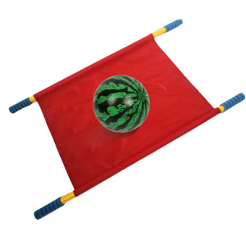 幼儿园担架玩具儿童感统训练器材二人抬西瓜趣味游戏担架幼儿演习