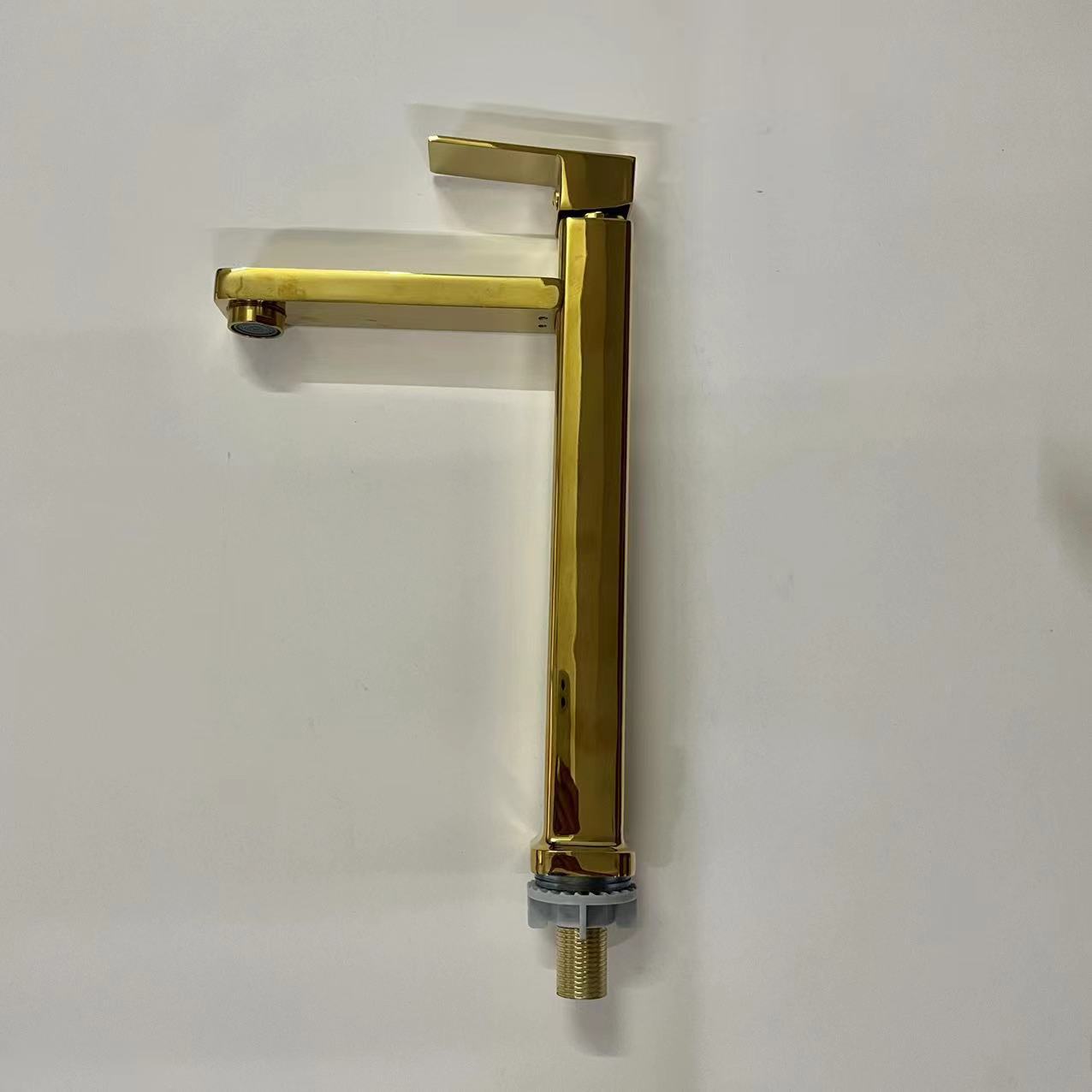 Cross-border zinc alloy square single-cooling faucet, washbasin, bathroom countertop basin, and high single-cooling faucet undefined