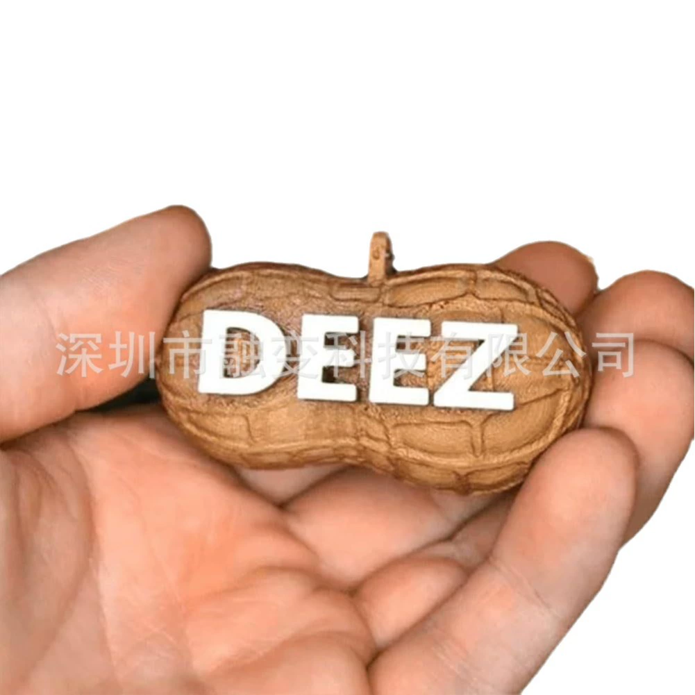 Заглушка/украшение для обуви DEEZ NUTS CROC CHARMS — декоративная пряжка-аксессуар в виде арахисового орешка
