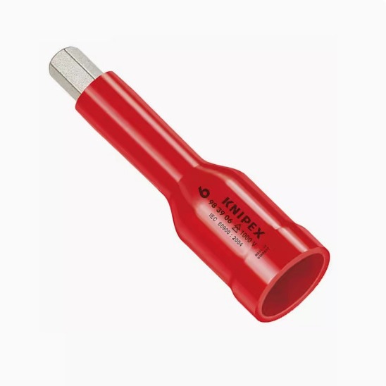 德国 凯尼派克 KNIPEX 3/8绝缘六角套筒起子头983905 983906