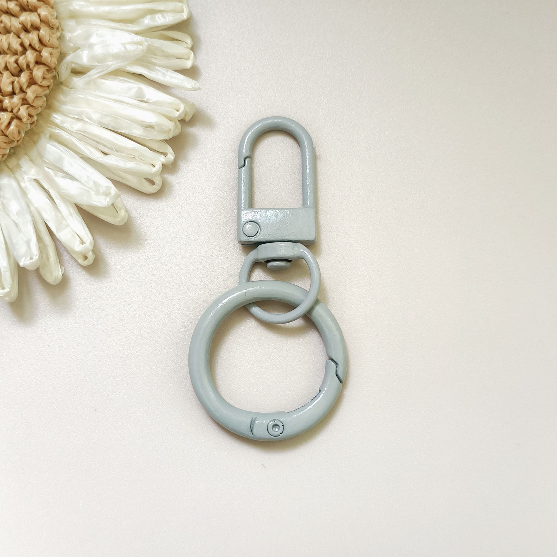 Gray door buckle + spring buckle