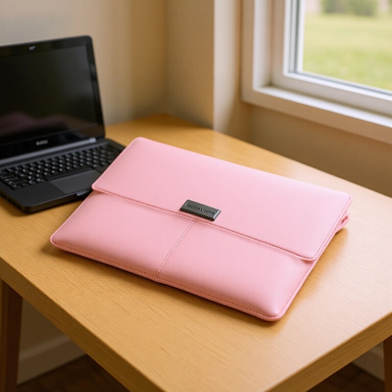 Suitable for Apple Laptop Bag Macbookpro 14inch Laptop Sleeve Leather Waterproof Protective Cover