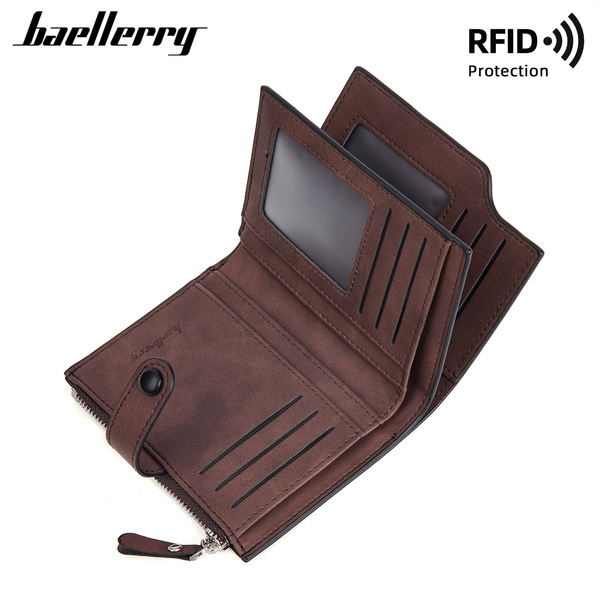 New wallet Men's short baellerry cross -border business multi -card…