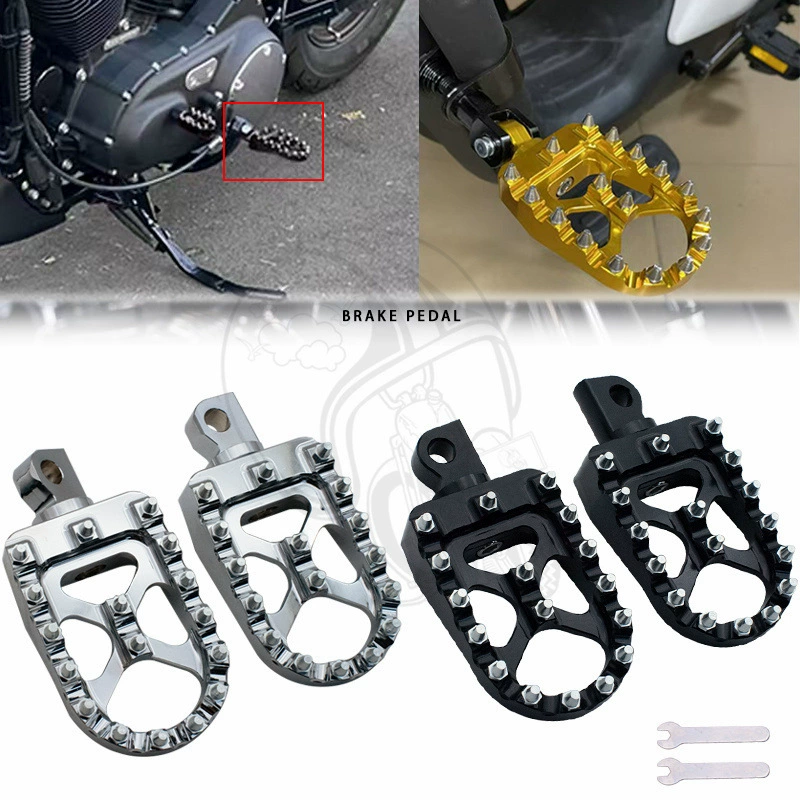 Аксессуары для мотоциклов, подходящие для Harley 8831200, модифицированный винт, противоскользящая педаль, педаль из алюминиевого сплава с ЧПУ