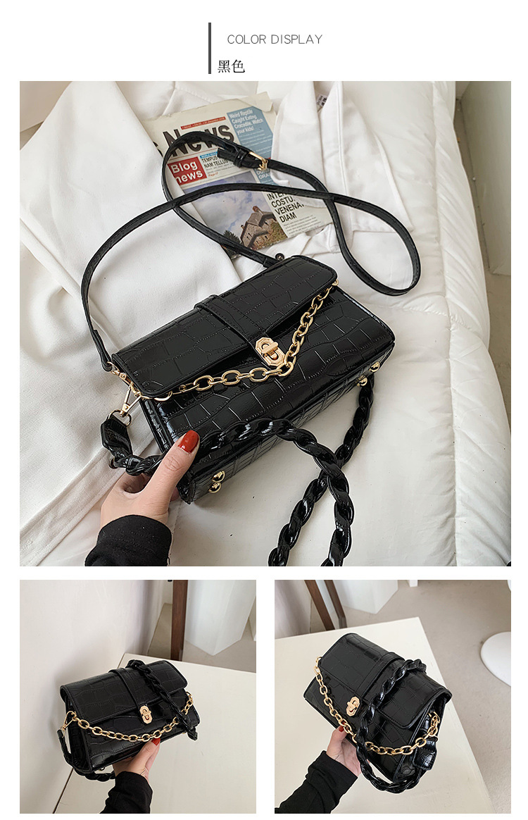 Fashion Chain Messenger Shoulder Square Bag Wholesale display picture 29