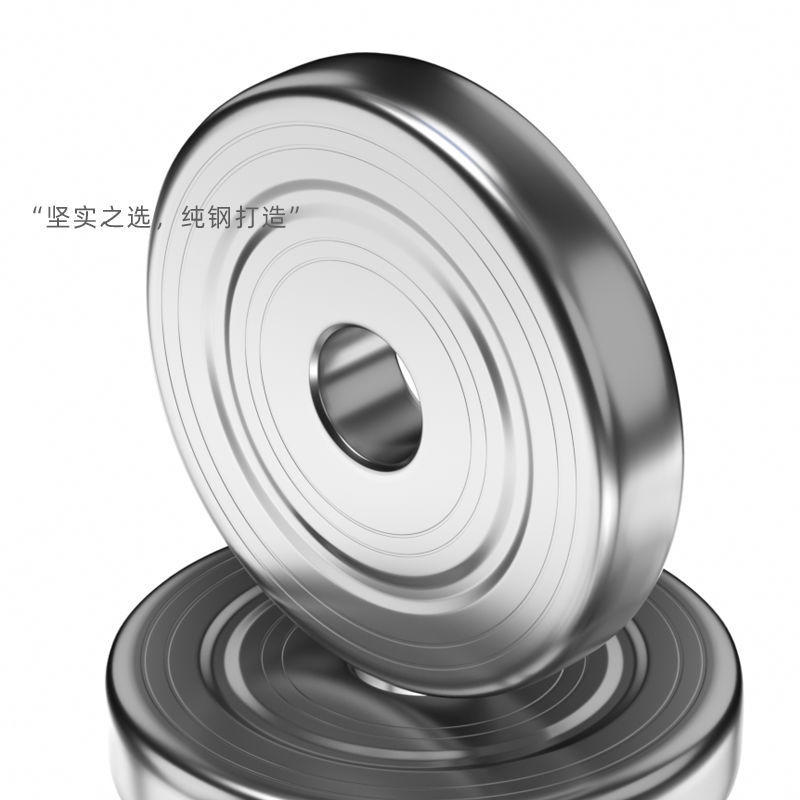 Pure Steel Dumbbell Plates with Small Holes 2.5 Barbell Home Weighted 1.25 Electroplated 2kg 5 Men's Fitness 10kg Steel