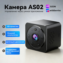 AS02����ͷ���ð���wifi�������ҹ��dv�����Խ�С����羳����