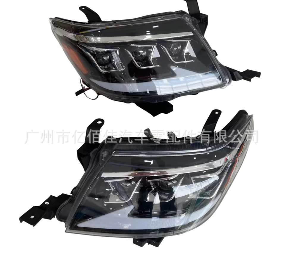 HILUX HELAX Vigo tres-transparente faro 2012-2014 montaje modificación nuevo LED agua corriente diurna