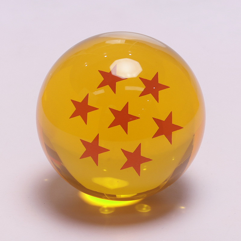 Suministro disponible de figuras de resina de Dragon Ball, adornos de bolas de resina, figuras de juguete de Dragon Ball de siete estrellas, regalos creativos.
