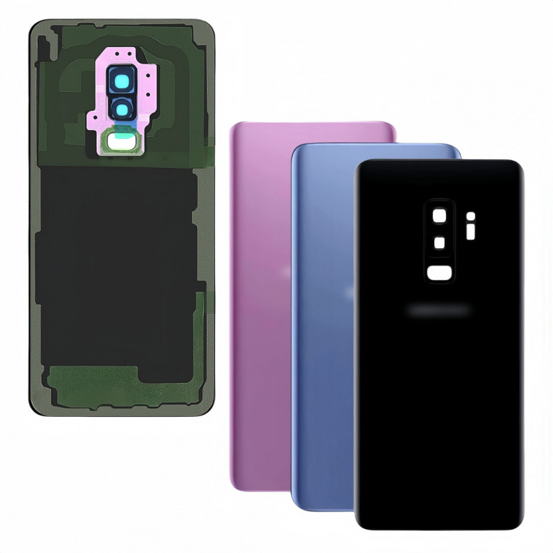 Suitable for Samsung S9+ Sm-G965F Mobile Phone Battery Back Cover Glass Repair and Replacement Back Cover Battery Cover
