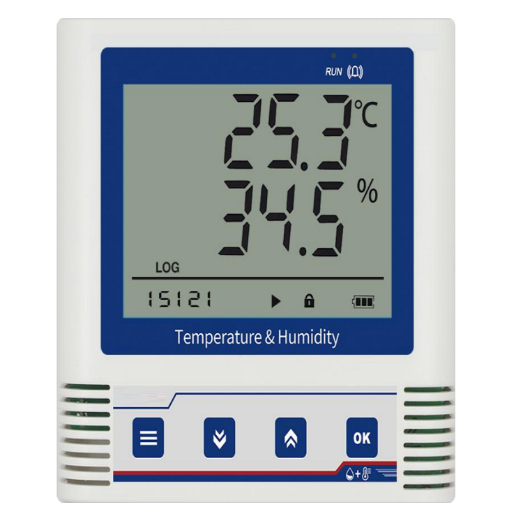 Large screen temperature and humidity recorder model: C03-03-0 library number: M394625