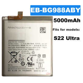适用于三星EB-BG988ABY手机电池,S22Ultra内置手机电池5000mAh
