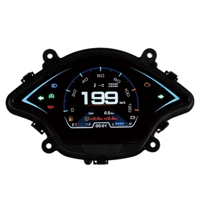 Vespa150 Spring Sprint Modified Instrument Panel Motorcycle Instrument Assembly Modified Instrument Panel High Definition (Motosiklet cihazları)