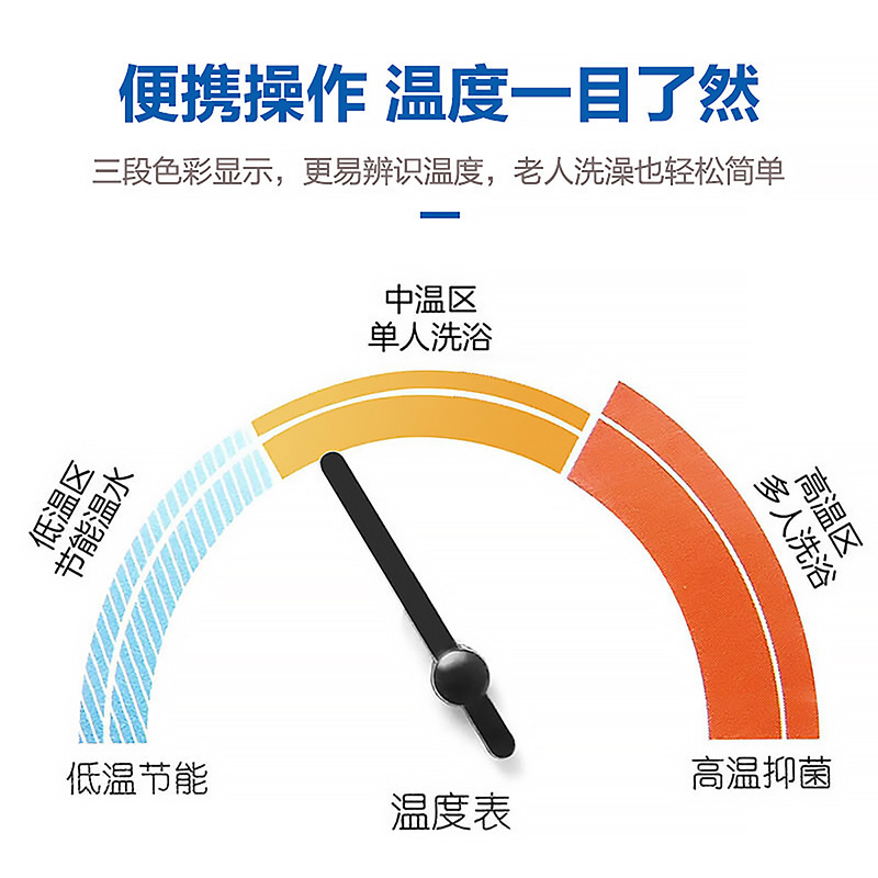 海尔电热水器80/100升40 50 60 储水式速热大容量家用出租洗澡CK3|undefined