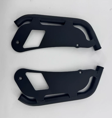 Spotlight, Jog Modification Parts, Motorcycle bumper - 304-stainless-steel-black-rear-bumper-wearing-screws-anti-slip-stickers