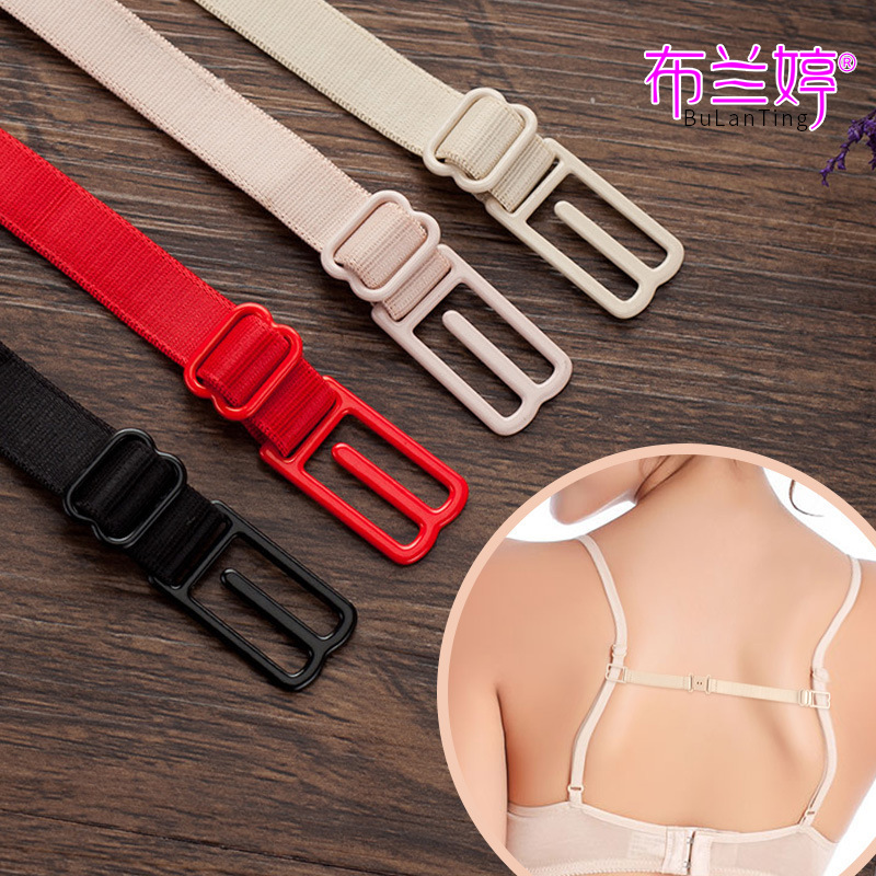 Versión mejorada con Bolt ropa interior deportiva cinturón antideslizante sujetador correa de hombro hebilla antideslizante alto elástico multicolor medias fijas hebilla