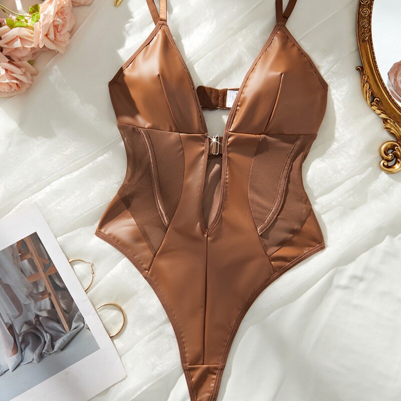 European and American Style Sexy High-Waisted Wireless T-Shaped Women's Solid Color Cross-Strap Bodysuit, Popular Cross-Border Hot Seller European and American Style Sexy High-Waisted Wireless T-Shaped Women's Solid Color Cross-Strap Bodysuit, Popular Cross-Border Hot Seller