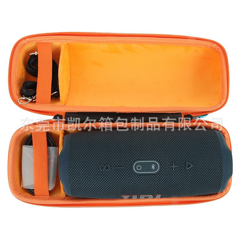 Adecuado para JBL carga 5 Altavoz Bluetooth caja de almacenamiento Eva audio cubierta protectora al aire libre bolsa de almacenamiento portátil