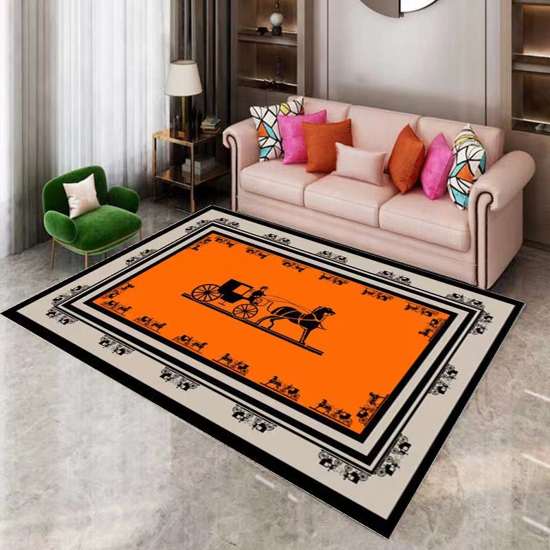 Alfombra nórdica geométrica para sala de estar, de gran superficie y cobertura completa, alfombra para dormitorio junto a la cama, alfombra resistente al desgaste para mesa de centro y sofá, para uso doméstico.