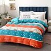 Flannel double-sided keep warm coral duvet cover, increased thickness