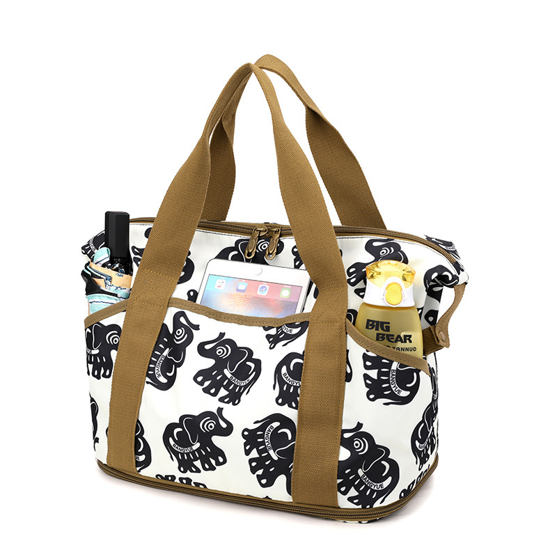 코끼리 모델(외부 포켓 3개 + 확장 가능 + 당김 막대 세트)