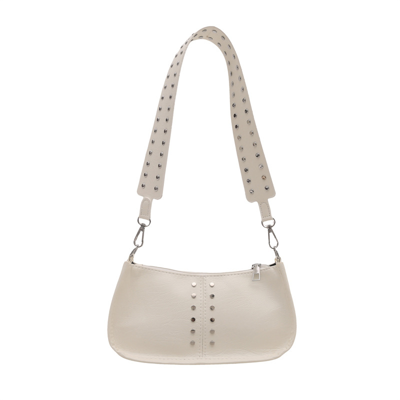 Bolso de hombro simple coreano de alto valor, invierno 2024 nuevo estilo retro personalidad casual bolso bajo la braza.