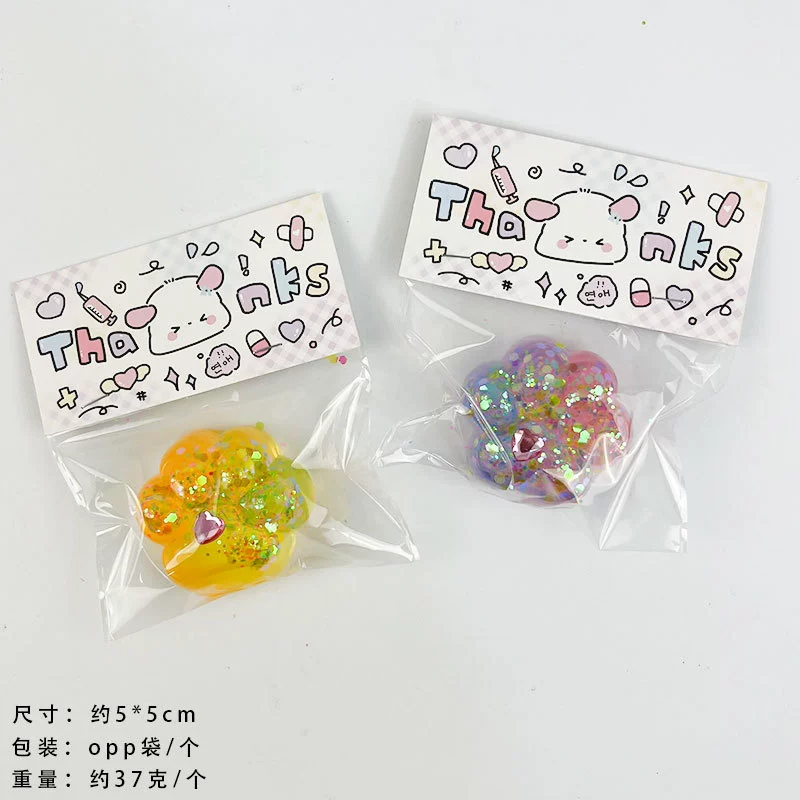 Rainbow donut, слайм из мягкой резины для мороженого, игрушка, тосты, антистресс