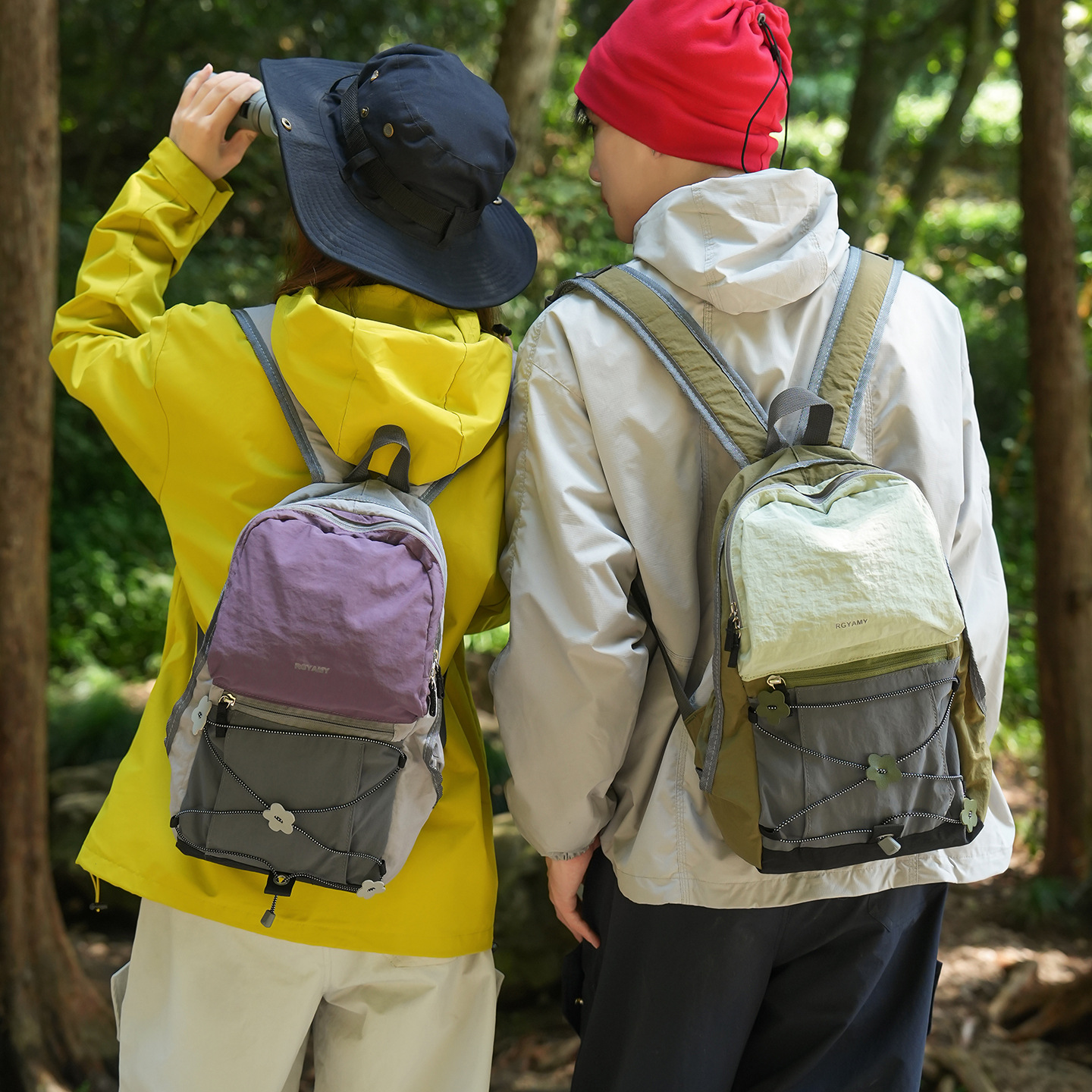 Outdoor Sports Mountaineering Bag, New Style, Contrasting Color Stitching, Casual Backpack, Mountain Style, High-Looking, Large-Capacity Backpack Wholesale